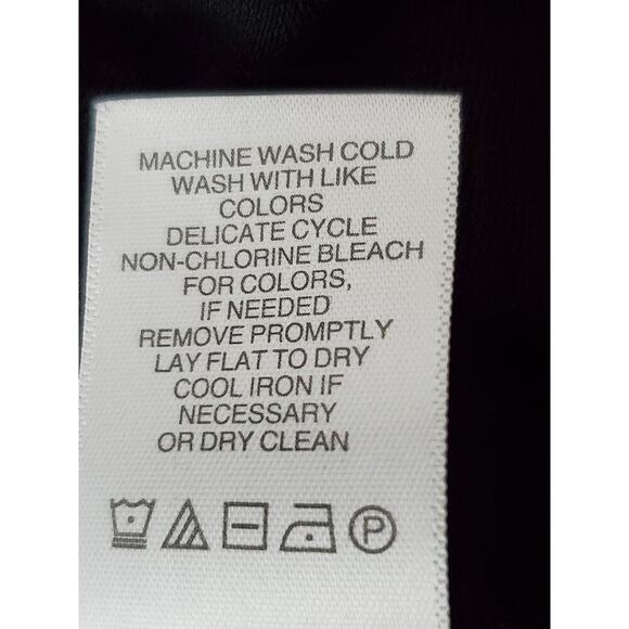 LIZ CLAIBORNE Women's Black Long Sleeve Blouse Sz L - Picture 10 of 10